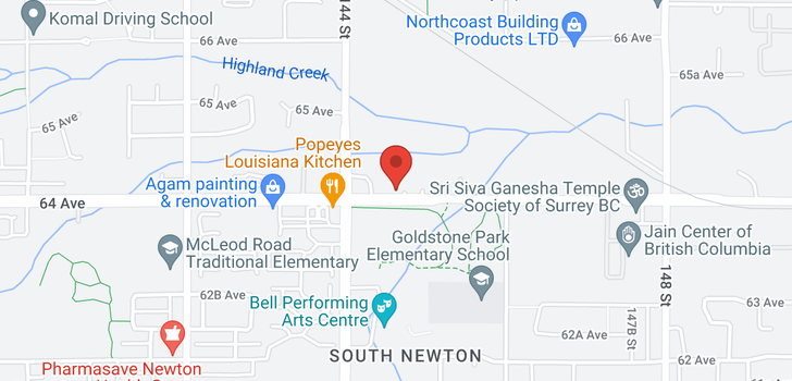 map of 37 14499 64 AVENUE